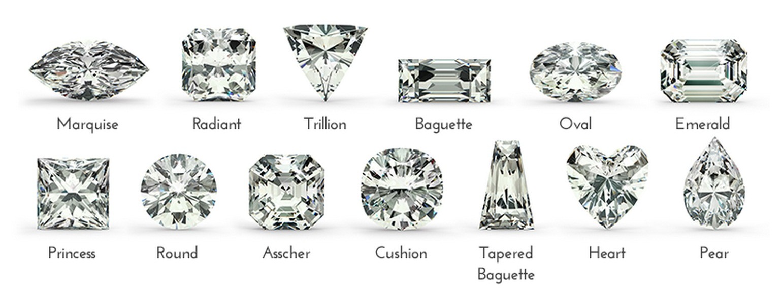 Loose Diamond Gemstone Shapes
